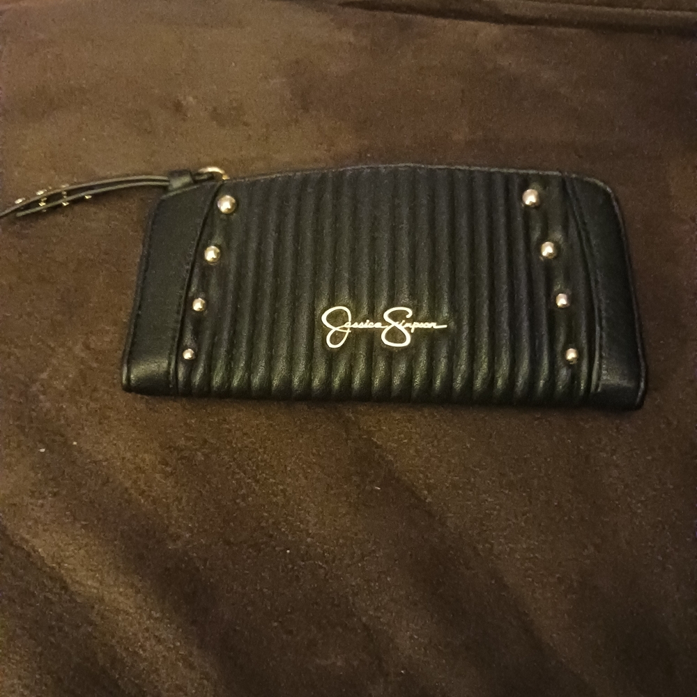 Jessica Simpson Black Wallet